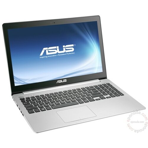 Asus K551LN-DM064D Intel Core i5-4200U 1.6GHz (2.6GHz) 4GB 750TB GeForce 840 2GB srebrni laptop Slike