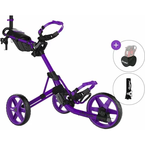 Clicgear Model 4.0 Purple Deluxe SET Purple Ročni voziček za golf