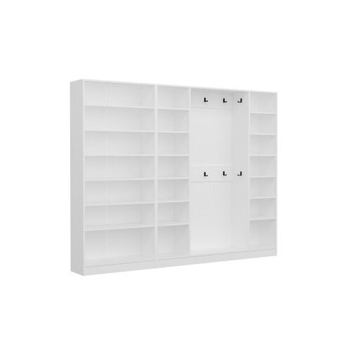 Hanah home Ormar Noah-8202, 270x210x35 cm, Bijeli Slike
