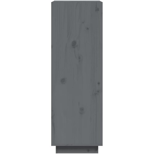  za knjige / pregrada sivi 60x35x103 cm od borovine Slike