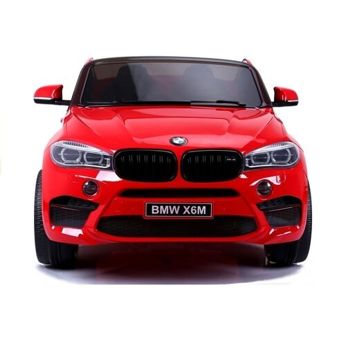 Lean Toys Otro&amp;scaron;ki avto Bmw x6m rdeča dvosed 2x120w Slike
