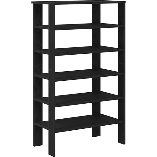 Maison Chic Regal za čevlje - Polica za čevlje črn 61x32x105 cm inženirski les, (21776211) Slike