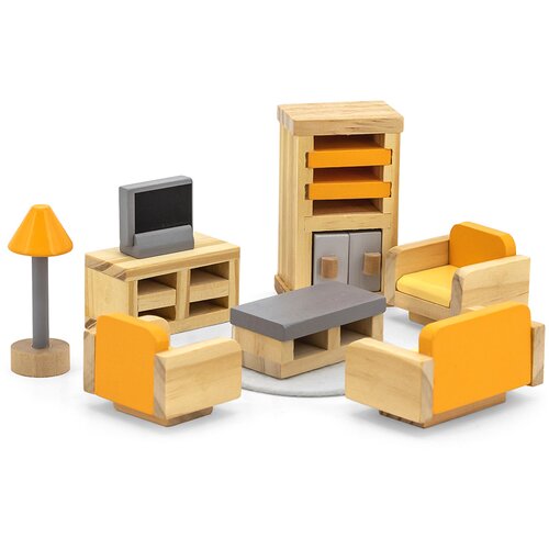 Viga drvena dnevna soba Cene