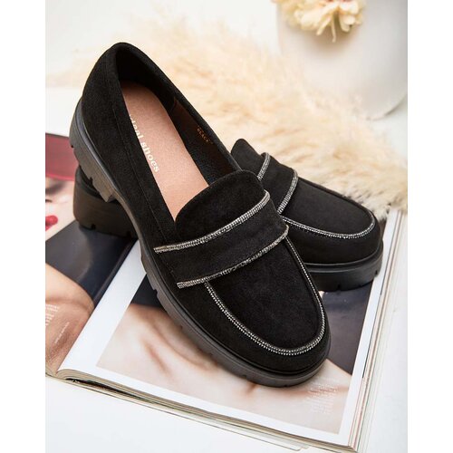 Resti Women's moccasins with zircons Eroime Cene