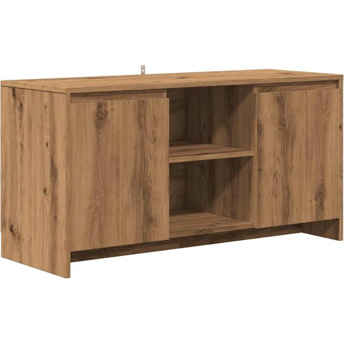 Maison Chic TV omarica - TV stojalo - Televizijska omarica artisan hrast 102x37,5x52,5 cm inženirski les, (21702215) Cene