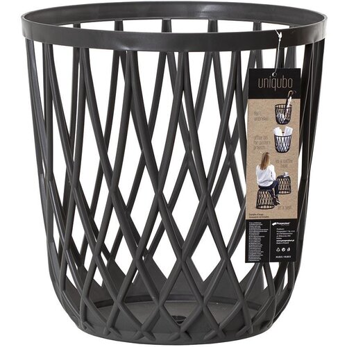 Prosperplast korpa ukrasna 45x45cm tamno siva uniqubo Cene