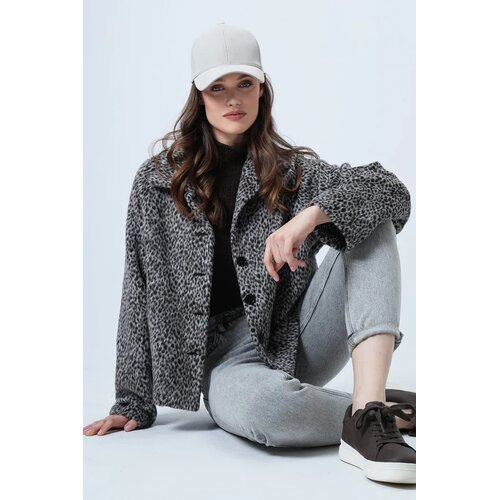 Trend Alacati Stili Ženska jakna Alc-X14685, Antracit Slike