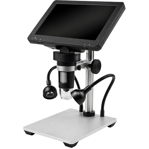  Educational Digital Microscope Remote Control Wired 1200X LCD 7 INCH HD Camera Slike
