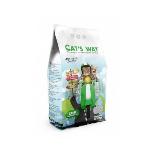CATS WAY Aloe Vera posip za macke 5l Cene