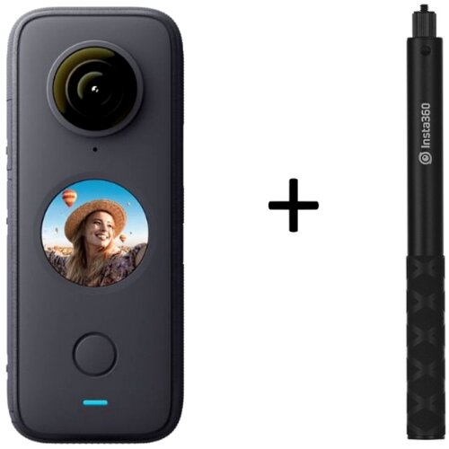 Insta360 ONE X2 kamera + ONE X Selfie Stick Slike