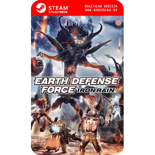 Earth Defense Force Iron Rain - Steam koda brez &amp;scaron;katlice (WINDOWS PC | STEAM DECK) Slike