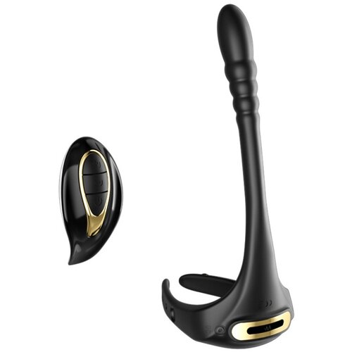 Jiuuy Vrteči se masaž prostate analnega vibratorja 27006206 ABS TPE, (21218091) Slike