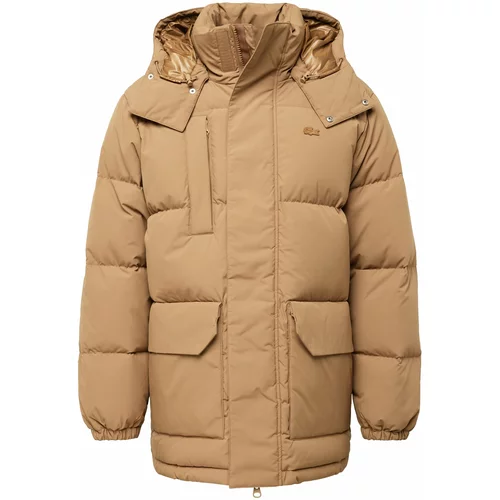 Lacoste Zimska jakna svijetlosmeđa