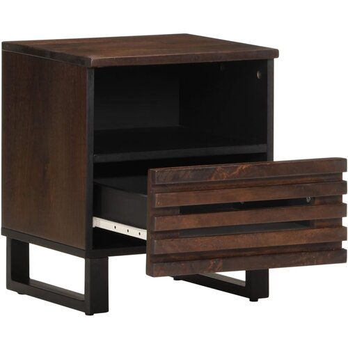 Maison Chic Nočna omarica - Nočna miza 40x34x46 cm trden mangov les, (21688601) Slike