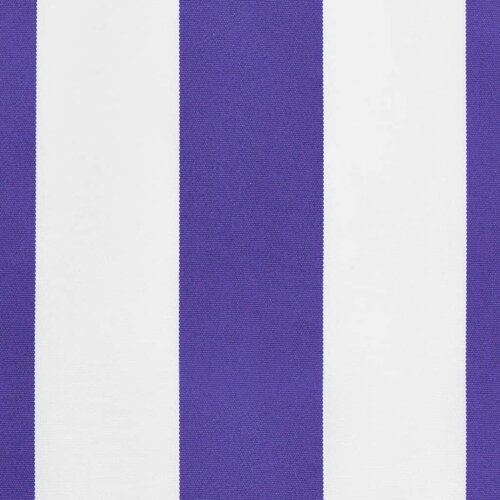  Zamjenska tkanina za rub tende plavo-bijele pruge 430x20 cm - Plava i bijela 4.5 m 1 Slike