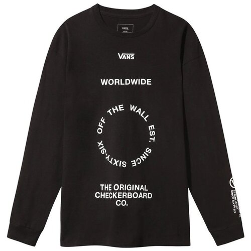 Vans Majice z dolgimi rokavi VN0A49QLBLK Črna Slike