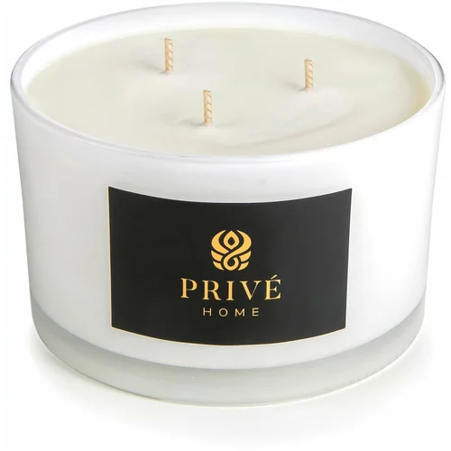Privé Home Bijela mirisna svijeća Mimosa - Poire, vrijeme gorenja 45 h