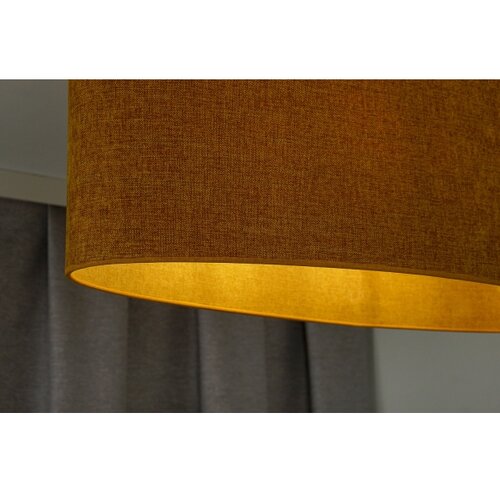  Duolla - Luster na kablu OVAL 1xE27/15W/230V braon Slike