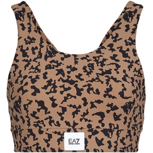 Ea7 Emporio Armani TRAIN SPORTY 4EVER W SPORT BRA - TRAIN SPORTY 4EVER W SPORT BRA Smeđa Slike