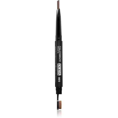 PUPA Milano Full Eyebrow Automatic Pencil automatska olovka za obrve nijansa 002 Brown 0.2 g Slike