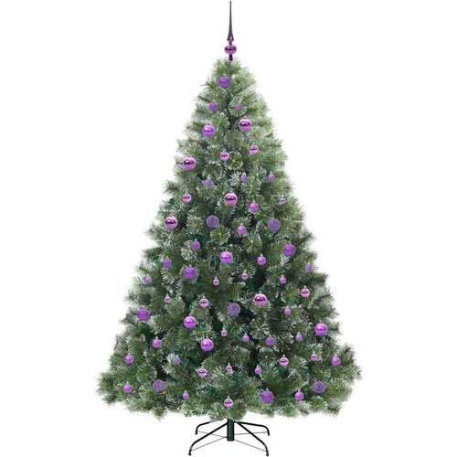 VidaXL Umjetno božićno drvce s stalakom Zelena 180 cm PE i PVC Slike