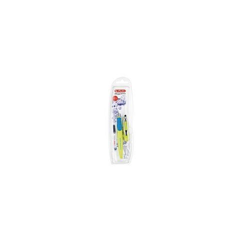 Herlitz Nalivpero My pen + patrona tinte, Lemon-Blue Slike