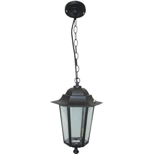 Elit Viseći baštenski fenjer crni Cene