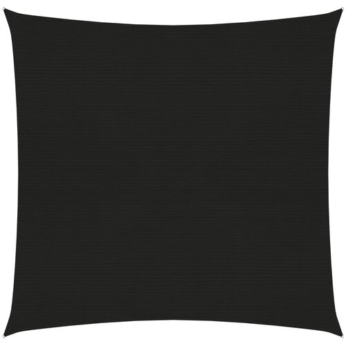 vidaXL Senčno jadro 160 g/m² črno 3,6x3,6 m HDPE Cene