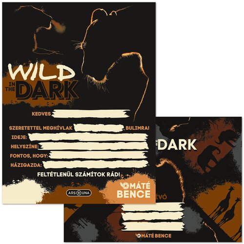 Ars Una Wild in the dark — set od 10 pozivnica s kuvertama Cene