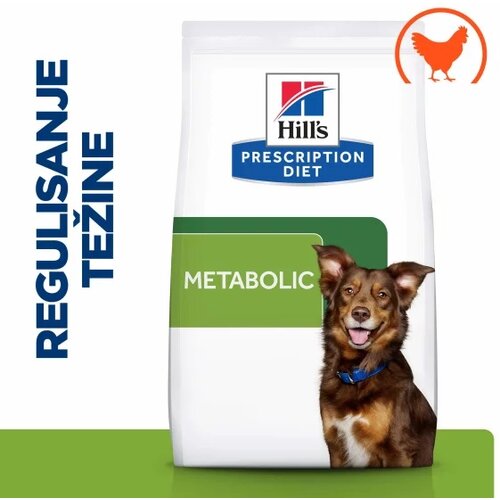Hill’s Prescription Diet dog veterinarska dijeta Metabolic - jagnjetina i pirinač 1.5kg Cene