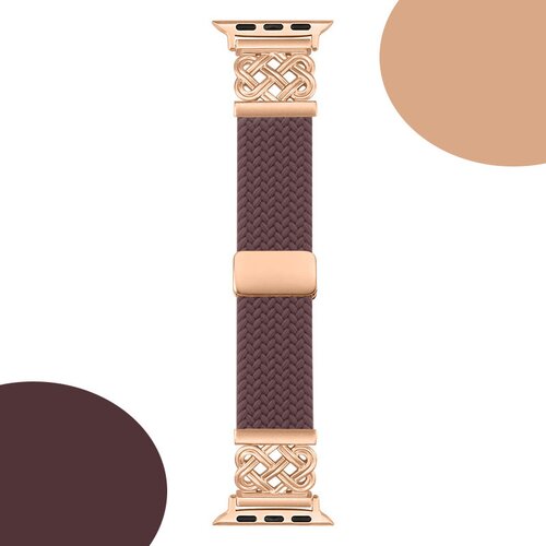 INF Eleganten pleten najlonski magnetni pa&scaron;ček za Apple Watch S9 Purple S, (5000079223) Cene