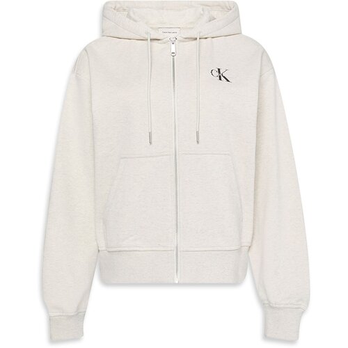 Calvin Klein Jeans Jopa na zadrgo pegasto siva / črna / bela Slike