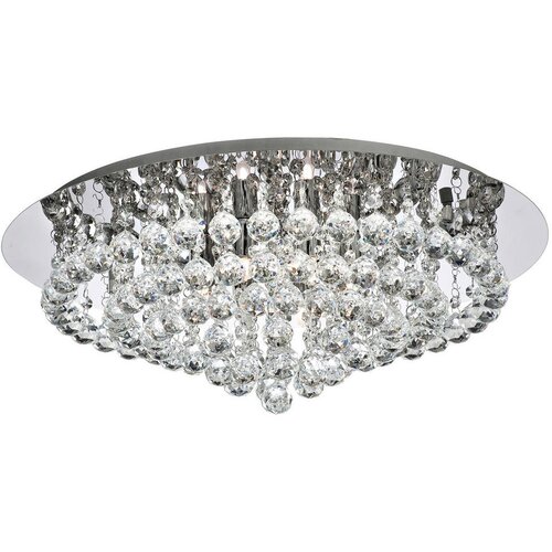 Lesnina XXXL Searchlight 3408-8CC - Plafonsko svetlo HANNA 8xG9/33W/230V Cene