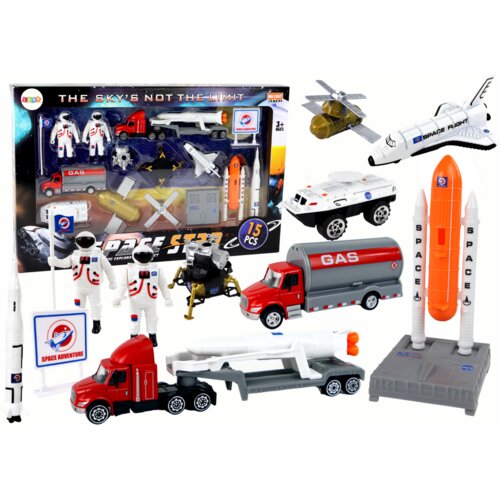  Set of Figures Space Truck Rocket 15 El. Cijene
