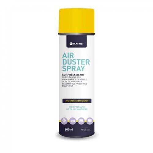 Platinet stisnjen zrak, spray duster, 600 ml Slike
