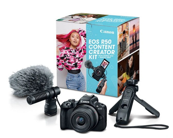 Canon EOS R50 15-45S BK Creator kit Slike