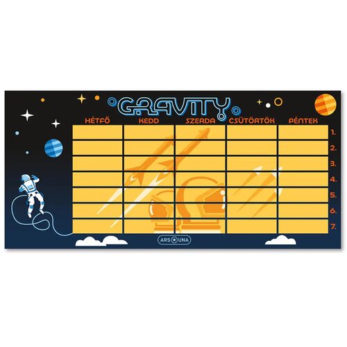 Ars Una Gravity astronavt dvostranski urnik Cene