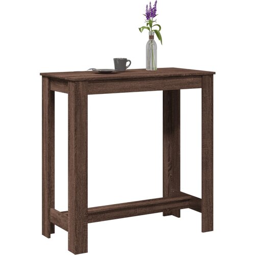 vidaXL Barski stol smeđa boja hrasta 102x50x103,5 cm konstruirano drvo Cijene