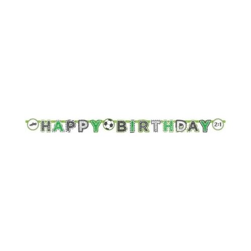 Amscan Girlanda Happy Birthday "Nogomet" Cene