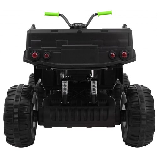 Quad na akumulator XL ATV - crno/zeleni Slike