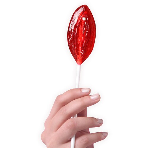 SecretPlay Strawberry Pussy Lollipop 30g Slike