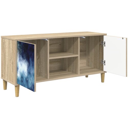  ormar RAALTE 102 x 33 x 50 cm Sonoma Konstruirano drvo Slike
