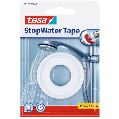 Traka Tesnilni trak Tesa StopWater (12 m x 12 mm, bel, 1 kos) Cene