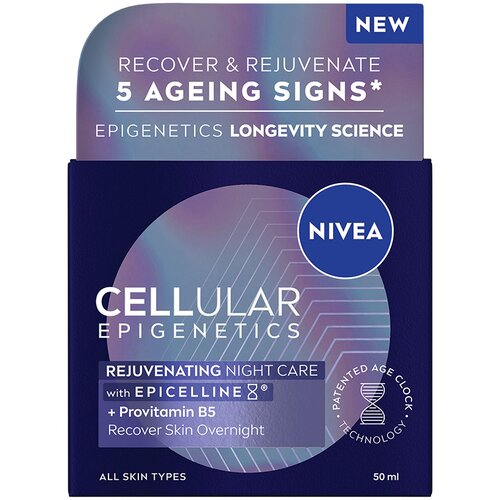 Nivea Cellular Epigenetics podmlađujuća noćna krema 50ml Slike
