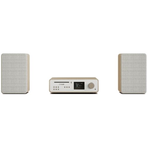 Pure Cista klasicna stereo kava Bijelo/Hrast Slike