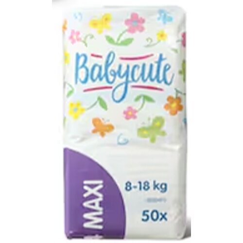 Babycute pelene Maxi 4 50kom Cene