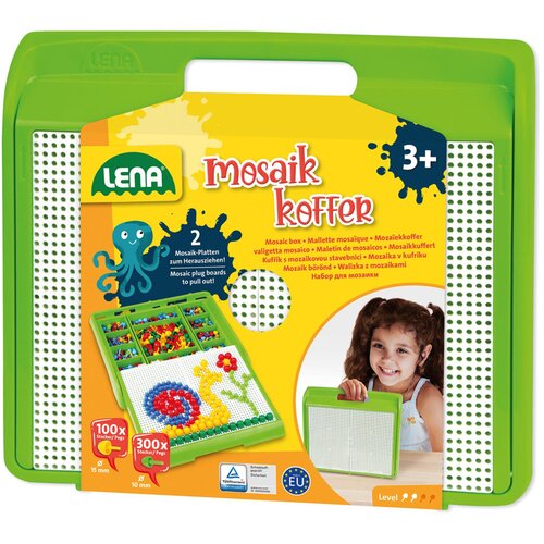 Lena Mosaik točkice, set u koferu, 10&amp;ndash;15 mm, 400 kom. Slike