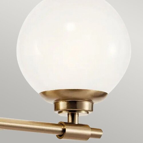  Kichler KL-BENNO2-CPZ - LED kupatilska svetiljka BENNO 2xG9/3W/230V IP44 mesing Slike