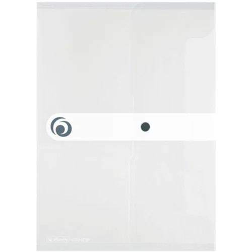 Herlitz Kuverta s dugmetom PP A4, Easy orga to go, prozirna