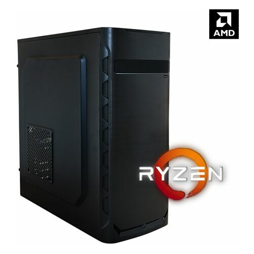 A-comp Eagle, AMD Ryzen 5 2400G/8GB/SSD 120GB/HDD 2TB/GTX1050-Ti 4GB/DVD računar Slike